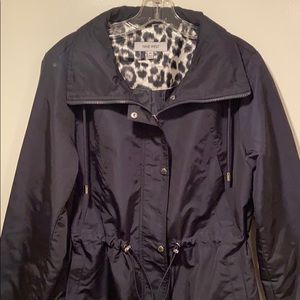 Nine West Hooded Anorak Rain Parka 